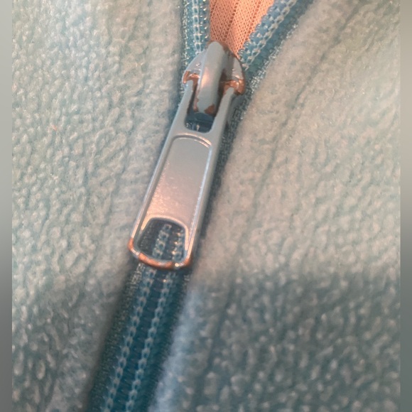 Columbia Aqua Blue Zip Front Jacket - Picture 12 of 15